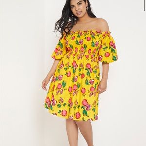 NWT Eloquii smock top puff sleeve dress size 22 ✨MAKE ME AN OFFER✨